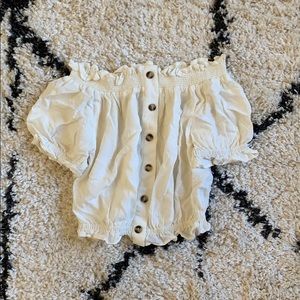 H&M OFF THE SHOULDER TOP